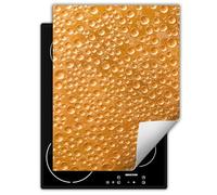 DarHaus Coperchio Piano Cottura 40x52 cm Cucina Copri Fornelli Tappetino Induzione Antiscivolo Piastra Protezione - Gocce - oro