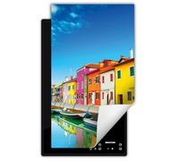 DarHaus Copertura Tappetino Piano Induzione 30x52 cm Cucina Coprifornelli Protezione per Piano Induzione - colorato - città