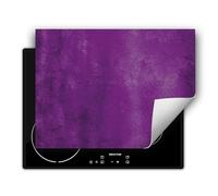 DarHaus Copri piano cottura induzione 80x52 cm copertura per piano cottura vinile - Viola