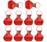 d'aria a mano, bottoni a pressione, coriandoli a mano, 10 stelle filanti pop-out, bottoni a pressione - Colorati e disordinati, per feste cinesi