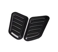 D'aria per cofano auto Compatibile Con BMW 2 Pezzi ABS Air Flow Intake Hood Scoop Bonet Cover DIY Decor Car Parts Accessories Replacement(Black)