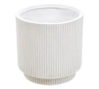 DARIA Vaso per piante 30 cm Ceramica Bianco sporco