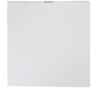 Darice Basics Paper ScrapBooking Fogli Bling Diamond, bianco-confezione da 25