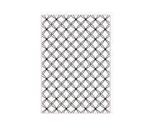 Darice Embossing Folder Cartella per Goffratura Mascherina Conchiglie, 29.7x21x0.3 cm