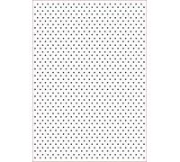 Darice Embossing Folder Cartella per Goffratura Mascherina Pois, 29.7x21x0.3 cm