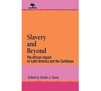 Darién J. Davis Slavery and Beyond (Copertina rigida)