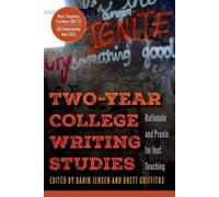 Darin Jensen Two-Year College Writing Studies (Tascabile)