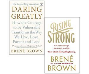 Daring Greatly & Rising Strong By Brené Brown 2 Books Collection Set