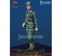 DARIUS MINIATURES GERMAN OFFICER LEUTNANT LEHR NORMANDY 1944 F35103 1:35