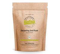 Darjeeling Second Flush FTGFOP1 tè nero 250g biologico | dal giardino del tè Seeyok | gusto forte e corposo | imbottigliato e controllato in Germania | Biotiva