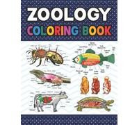 Darjeylone Publication Zoology Coloring Book (Tascabile)