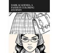Dark Academia: A Fashion Coloring Journey