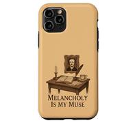 Dark Academia Gothic Vintage Scrivania Scrivania Estetica Custodia per iPhone 11 Pro