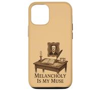 Dark Academia Gothic Vintage Scrivania Scrivania Estetica Custodia per iPhone 12/12 Pro