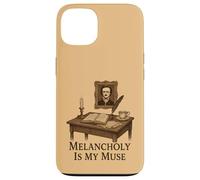 Dark Academia Gothic Vintage Scrivania Scrivania Estetica Custodia per iPhone 13
