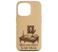 Dark Academia Gothic Vintage Scrivania Scrivania Estetica Custodia per iPhone 13 Pro