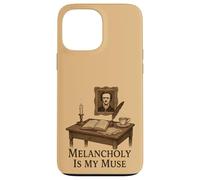 Dark Academia Gothic Vintage Scrivania Scrivania Estetica Custodia per iPhone 13 Pro Max