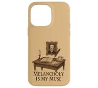 Dark Academia Gothic Vintage Scrivania Scrivania Estetica Custodia per iPhone 14 Pro Max