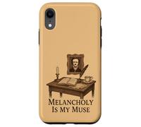 Dark Academia Gothic Vintage Scrivania Scrivania Estetica Custodia per iPhone XR