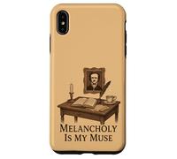Dark Academia Gothic Vintage Scrivania Scrivania Estetica Custodia per iPhone XS Max