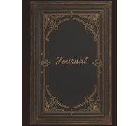 Dark Academia Journal for Writers: Vintage Lined Notebook for Philosophy, Study, and Creative Writing