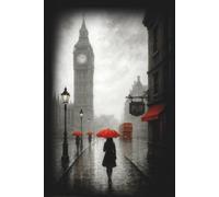 Dark Academia London Notebook - Artistic Grid Journal: Foggy London Dark Academia Aesthetic | Vintage Gothic Grid Notebook | Unique Gift for Students, ... School, College, Journaling & Everyday Notes