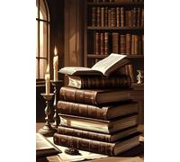 Dark Academia Notebook: Antique Books Aesthetic | 120 Lined Pages | 6x9 in: A Vintage Library-Inspired Lined Journal for Readers, Writers, and Scholars