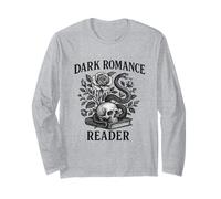 Dark Academia Reader Gothic Snake And Rose Donne Uomini Maglia a Manica