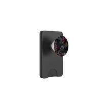 Dark Academia Victorian Gothic Floral Pattern PopSockets PopWallet per MagSafe