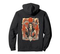 Dark Academia Witch Occult Library Skull Libro degli incantesimi Felpa con Cappuccio