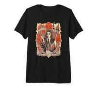Dark Academia Witch Occult Library Skull Libro degli incantesimi Maglietta Premium