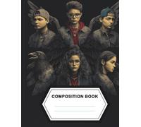 Dark Angel: Back to School Graph Paper Quad Ruled 5x5 110-Page Composition Notebook
