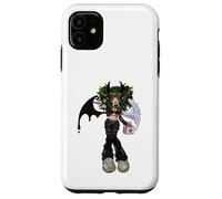 Dark Angel Demon Emo Baddie Grunge Y2K Gothic Nursecore Custodia per iPhone 11