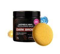 Dark Brown Leather Color Restorer & Conditioner - UV Protective Leather Dye