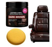 Dark Brown Leather Restoration Cream 30G UV Protection Restorer