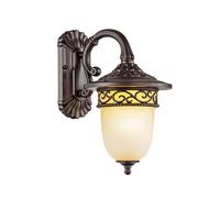 Dark Brown Retro European Outdoor Wall Sconce Corridor Villa Gate Ip65 Waterproof Wall Light Outdoor Courtyard Staircase Balcony E27 Lighting Fixture,36Cm