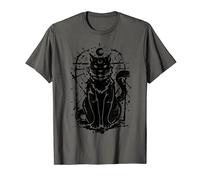 Dark Cat Mystical Feline Maglietta