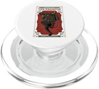 Dark Christmas Folkloric Devil The Krampus con sacchetto di giocattoli PopSockets PopGrip per MagSafe