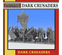 Dark Crusaders Chaos Warriors Proxy Miniatura 32mm ToW AoS Chosen Marauders D&D