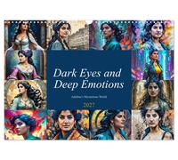 Dark Eyes and Deep Emotions, Adelina’s Mysterious World (Wall Calendar 2027 DIN