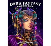 Dark Fantasy Coloring Book: A Shadowy Collection of Gothic Creatures