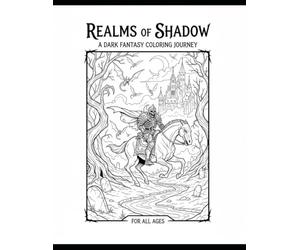 Dark fantasy colouring book