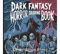 Dark Fantasy Horror Coloring Book