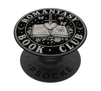 Dark Fantasy Romance Reader Libro estetico PopSockets PopGrip Adesivo