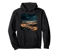 Dark Fantasy - Valle a lume di Candela, Design Gotico Felpa con Cappuccio