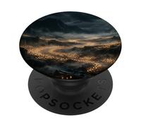 Dark Fantasy - Valle a lume di candela, design gotico PopSockets PopGrip Adesivo