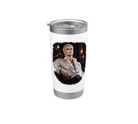Dark Fantasy Vampiro maschio, romanticismo, fae, corte, argento Bicchiere termico in acciaio inox doppia parete