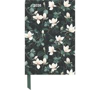 Dark Flowers 2026 - Diary - Buchkalender - Taschenkalender - 10x15: Magneto Diary