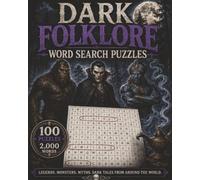 Dark FolkLore Word Search Puzzle: Horror Word Search, Urban Legends, Spooky Puzzle Book | 8x10, 100 Puzzles, 2000 Words