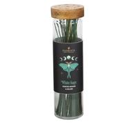 Something Different Dark Forest - Bastoncini di incenso alla salvia bianca, confezione da 20, taglia unica, colore: Verde